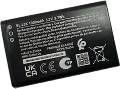 Produktbild von Nokia BL-L5K Akku für Nokia 105+ (2022) TA-1565 - 1000mAh
