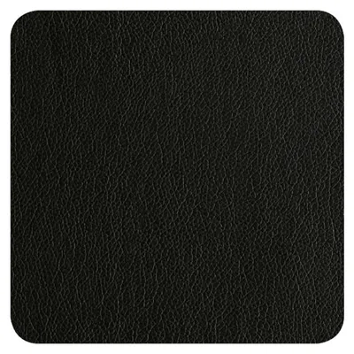 Immagine prodotto di ASA Selection, set di 4 sottobicchieri in pelle, colore nero, 10 x 10 cm