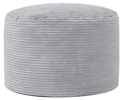 Produktbild von Milano Cordhosen-Hocker mit Polsterung, Grau