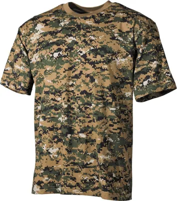 Produktbild von MFH US T-Shirt halbarm digital woodland Gr.M