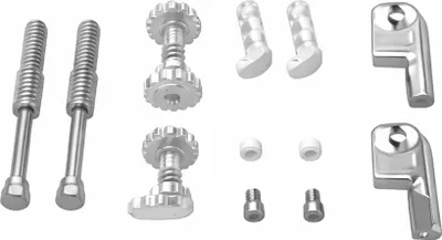 Produktbild von Vogel & Noot VN-Befestigungsset, Winkellasche mit Aushebesicherung, Wandabstand 29 mm, 1 Stk.