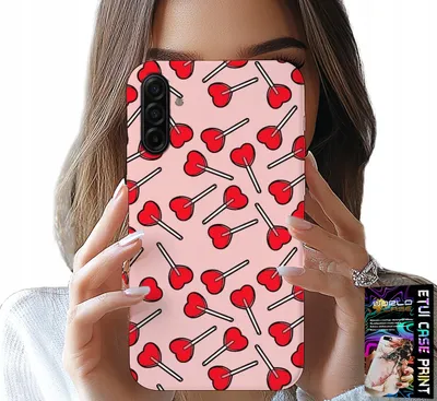 Image de Etui Do Samsung Galaxy A57 5G - Kobiece, Modne Wzory Lizaki W Serca Case