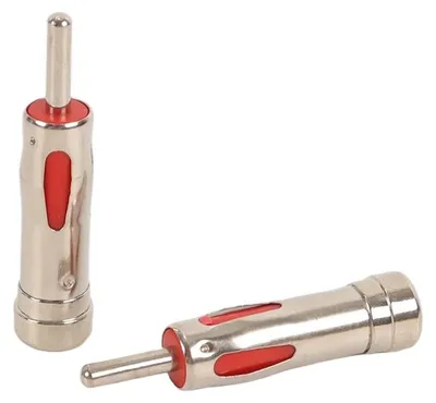 2er-Set DIN-auf-ISO-Antennenadapter für DAB+/AM/FM