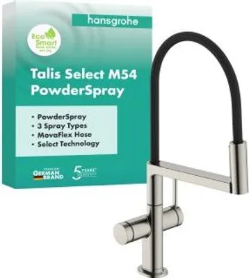 Obrázek produktu pro Dřezová baterie páková hansgrohe HG Talis Select M 54 nerezová ocel 72861800