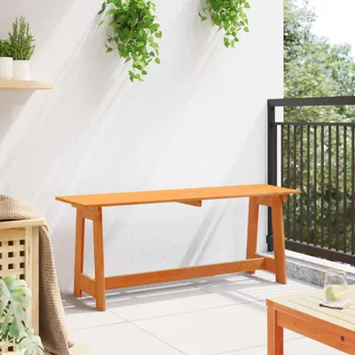 Produktbild von "2026 Aktion"Bank Outdoor - CLORIS - Terassenbänke/Parkbank bis 240 Kg, Braun 119x47x35 cm Massives Kiefernholz - 119x47x35 cm DEMöbel 6576516