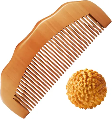 Produktbild von Geburtskamm Akupressur Massageball Set, Holz, für Schwangerschaft