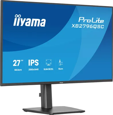 iiyama ProLite XB2796QSC-B1 - 68,6 cm (27") 2560 x 1440 Pixel Quad HD LED Schwarz