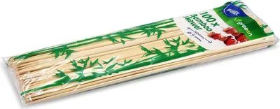 Immagine prodotto di 100 spiedini di legno, spiedini di carne, spiedini shashlik 40 cm x 5 mm