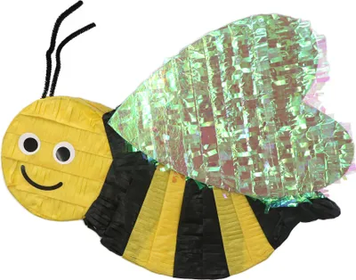 Produktbild von Pinata "Glitzer Biene" | 42x39x7,5cm