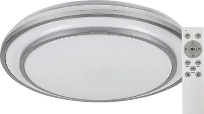 Image de Rabalux Argent Plafonnier LED Lupita 490mm 40W CCT avec DO 2131