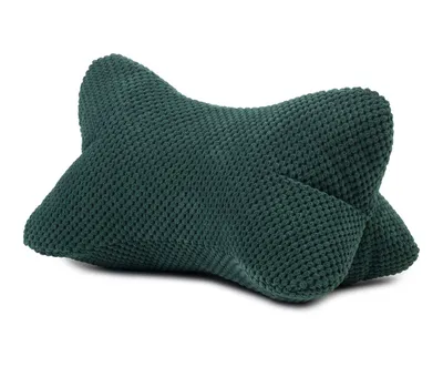 Zdjęcie produktu dla Kość do czytania / poduszka do czytania Sven Ambiente mikrofibra 40x25cm ciemnozielona
