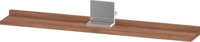 Image de Tablette Duravit Sivida, support chromé, 800x115x35mm, SV7432010790000