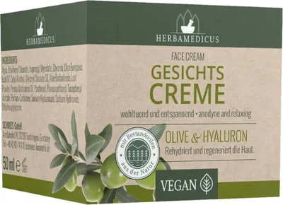 Image de Crème pour le visage Olive & Hyaluron 50 ml