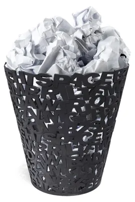 Immagine prodotto di Cestino per la carta, per lettere, 30 x 28,5 cm, nero
