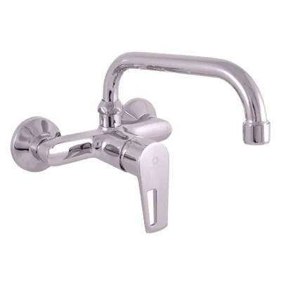 Obrázek produktu pro RAV Slezák Vodovodní baterie dřezová/umyvadlová nástěnná Slezák RAV Colorado CO202/27 Barva: chrom, Rozměr: 100 mm