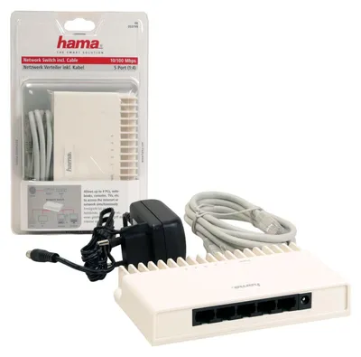 Produktbild von Hama 00053799, Fast Ethernet (10/100)