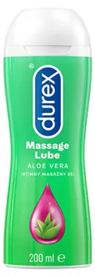 Zdjęcie produktu dla Durex Play Massage 2w1 żel do masażu i lubrykant z aloesem 200ml