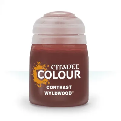 Produktbild von Citadel Contrast Paint (Wyldwood) - Kontrastfarbe - Braun