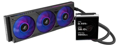 Obrázek produktu pro ASUS ROG Strix LC IV 360 ARGB LCD, Sada pro kapalinové chlazení, 12 cm, Černá