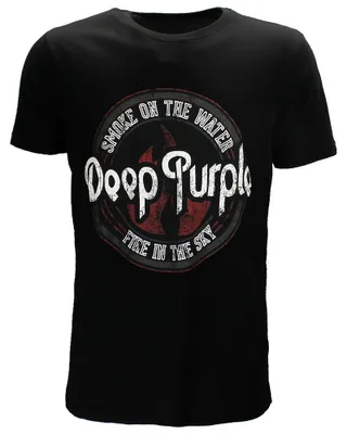 Zdjęcie produktu dla Koszulka Deep Purple Smoke Circle – Smoke Circle – rozmiar M