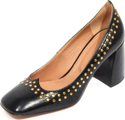 Produktbild von H7290 decollete donna A.BOCCA woman vintage effect shoes black
