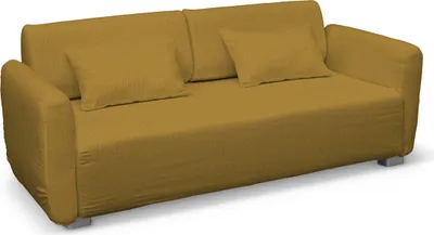 Produktbild von Dekoria Bezug für Mysinge 2-Sitzer Sofa, senfgelb, Sofabezug Mysinge 2-Sitzer