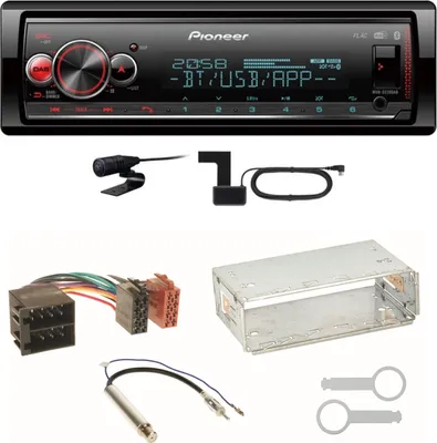 Produktbild von Pioneer MVH-S520DAB USB Digitalradio Einbauset für Seat Ibiza 6L Arosa Cordoba