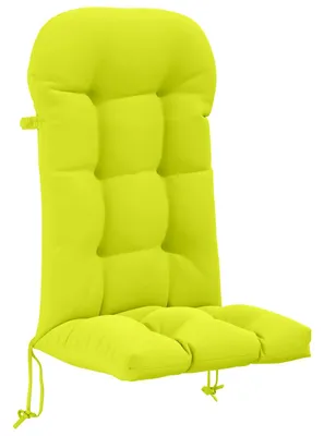 Image de Coussin de chaise Adirondack PUTTEN 100 % polyester Vert vif.