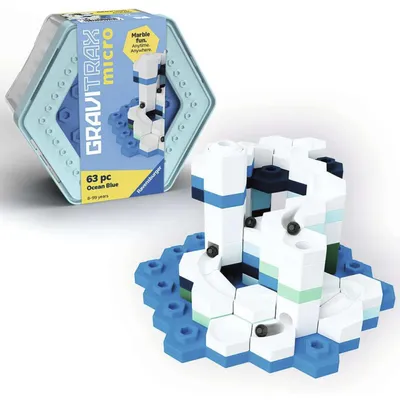 Productafbeelding van GraviTrax micro - Oceanblauw (63 stuks)