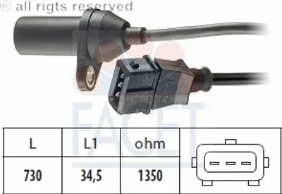 Produktbild von Facet Impulsgeber, Schwungrad  9.0157