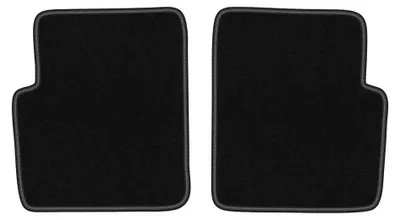 Immagine prodotto di Tappetini posteriori in moquette per Ford Ka MK2 2008-2012 (hatchback) – 2 pezzi, neri, su misura – Wielganizator LUX
