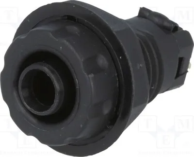 Produktbild von 1x Buchse schwarz  Bananenbuchsen 4mm 4mm Bananen 1kVDC 30A