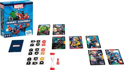 Zdjęcie produktu dla Gra planszowa strategiczna Marvel Avengers dla 2-4 graczy w wieku 12+ lat