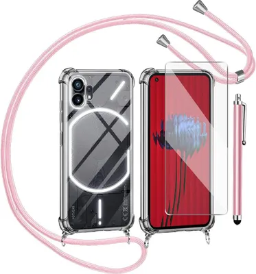 Obrázek produktu pro Nothing Phone 1 Sada Pouzdra, Průhledný Silikon + Tvrzené Sklo A063