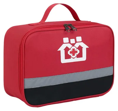 Productafbeelding van Medicijnentas, opbergtas, waterdicht, rood, M
