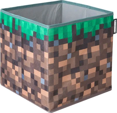 Produktbild von Stoffboxen 'Minecraft' 2er Set - Faltbarer Grasblock und TNT - Canvas