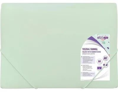 Obrázek produktu pro Pružná složka STRIGO A4 PP pastelově mátová