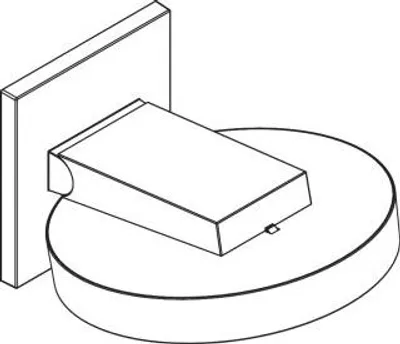 Obrázok produktu pre Sprchová hlavica hansgrohe Rainfinity 250 3-jet EcoSmart 9 l/min s nástenným pripojením, 26233990