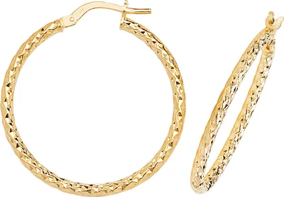 Image de Boucles d'Oreilles Femme Or 375/1000 - 25mm; TRS38429MM25