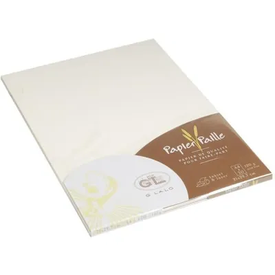 Produktbild von Lalo Strohpapier A4 120g 20Bl 3140290474161