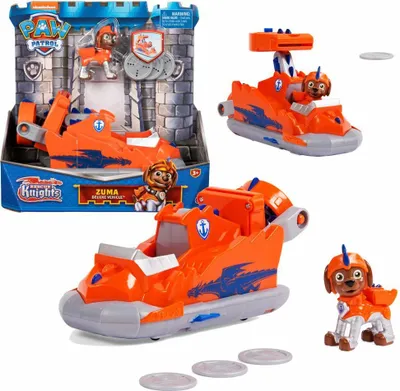 Obrázek produktu pro Vozidla Rescue Knights | Tlapková patrola | auta s hracími figurkami Zuma