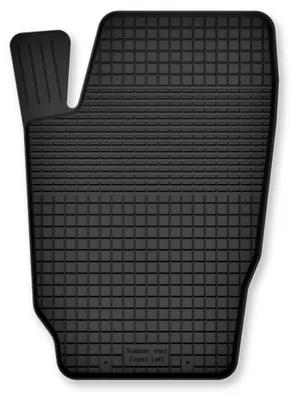 Produktbild von Fahrermatte Gummi für Kia Sportage I 1995-2004 (SUV) – Schwarz, Semi-Universal, angepasst – Wielganizator Semi-Universal