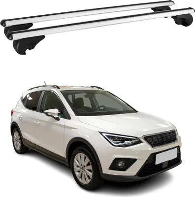 Produktbild von Dachträger Grundtäger für Seat Arona 2017-2025 75kg Aluminium Silber 2tlg