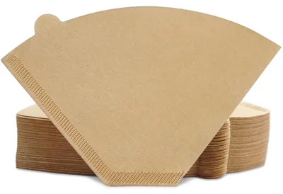 80 Kaffeefiltertüten, konisch, ungebleicht, Filterpapier
