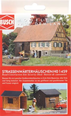 Produktbild von Busch 1459 Strassenwärterhäuschen Spur H0 in
