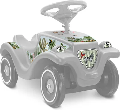 Produktbild von Design Sticker Set kompatibel mit BIG Bobby Car Classic – Selbstklebende Aufkleber für Spielauto, Kratzfest, Wasserfest, Matt R194-09