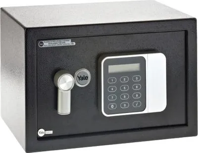 Produktbild von Yale Elektronischer Gäste-Tresor Klein, YSG/200/DB2, mit tastenfeld, Schwarz