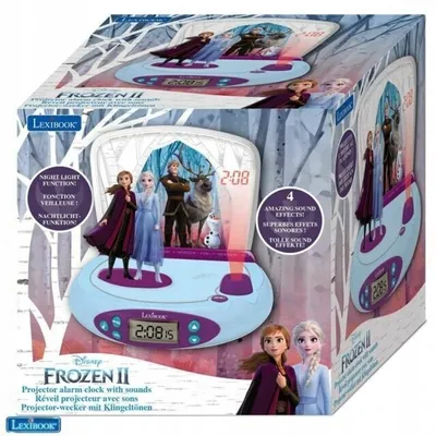 Produktbild von Lexibook Disney Frozen 2 Clock Radio With Projection - Disney Toys - Frozen Toys