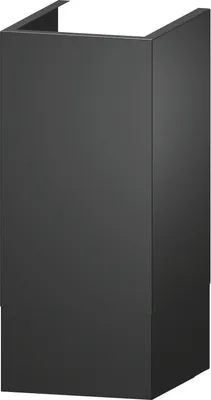 Produktbild von Bosch DWZ1IB6K1, Dunstabzugshaube Schornsteinverlängerung, Schwarz, Bosch, 250 mm, 294 mm, 854 mm