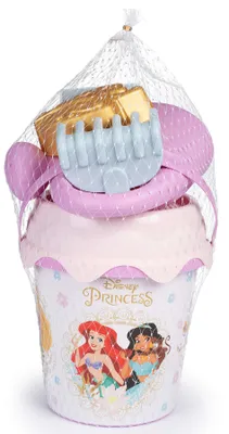Produktbild von Smoby Disney Princess Sandeimergarnitur mit Gießkanne, Sandspielzeug-Set, Mehrfarbig